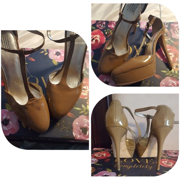 pelle moda Shoes - Pelle moda tan t-strap beauty