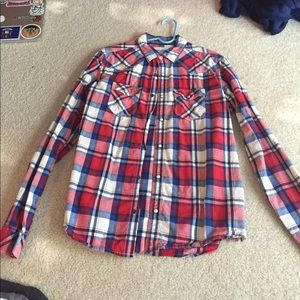 Aeropostale Medium Button down plaid