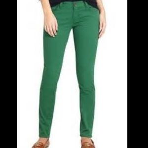 Kelly Green Old Navy Rockstar skinnies size 12