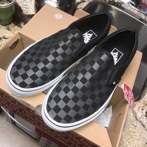 Slip on vans 8Mens / 9.5Womens