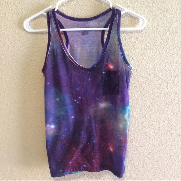 Xhilaration Tops - Xhliration galaxy tank top