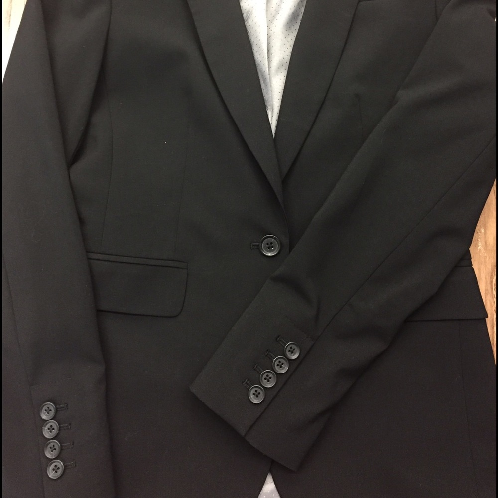 Black Banana Republic Wool Blazer