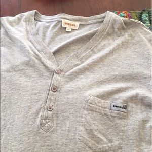Diesel Long Sleeve Henley