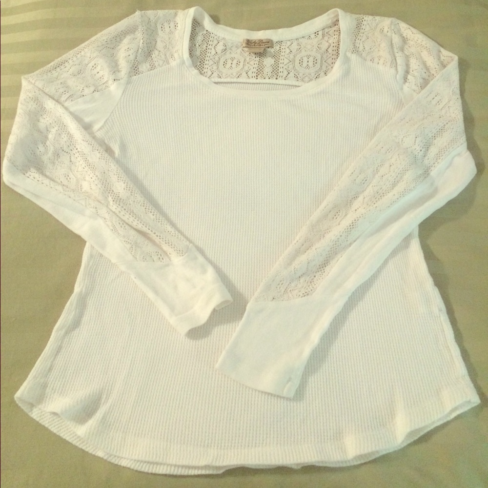 Lucky Brand crochet thermal