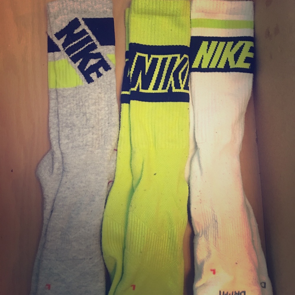 NIKE 3 pack LG socks
