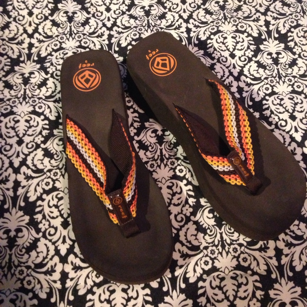 Brand new reef wedge sandal