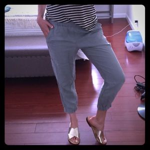 Jcrew linen pants, barely used 2016 style. 😻