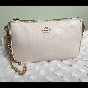 Coach large wristlet NWT