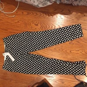 Banana republic silk trousers