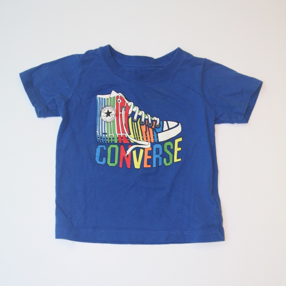 Royal blue Converse T