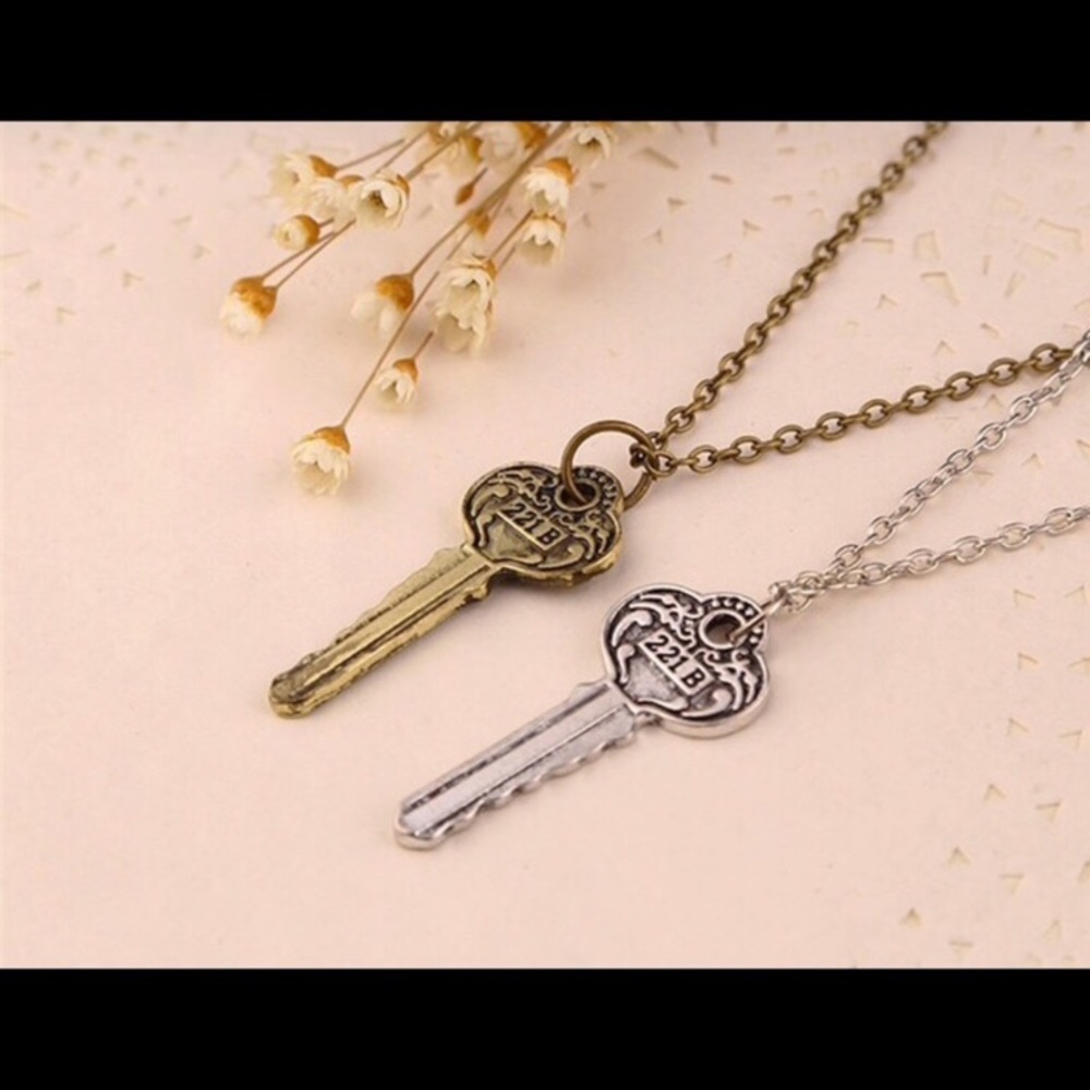 Sherlock-ed 221 B Necklace