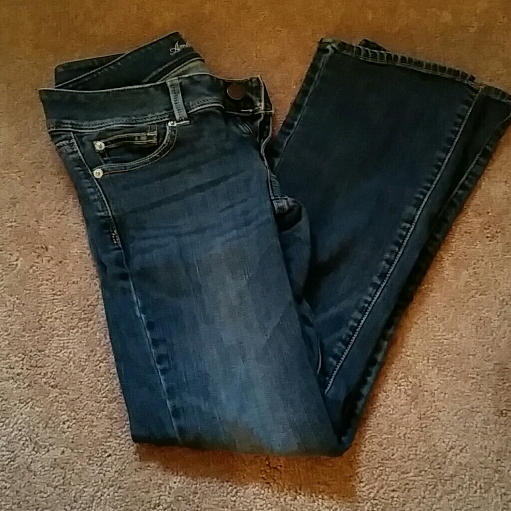 American Eagle short slim boot jeans
