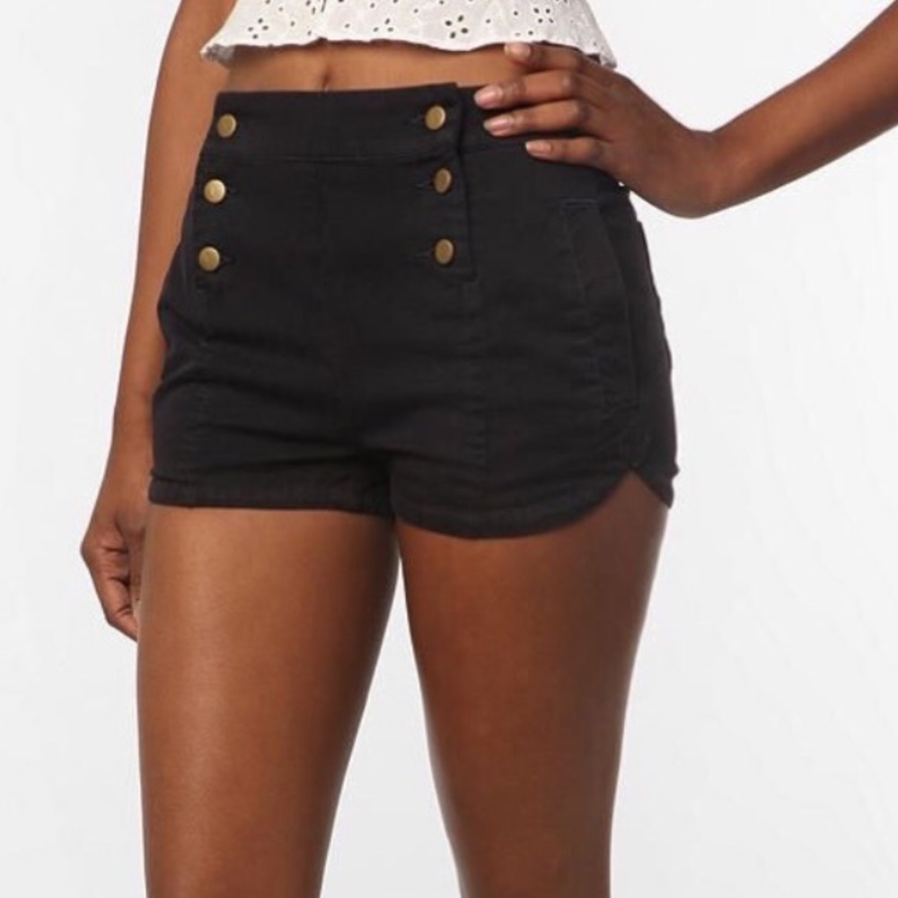 NWOT High Waisted Sailor Shorts
