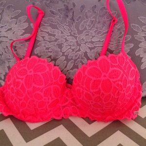 Victoria secret PINK lace pink bra