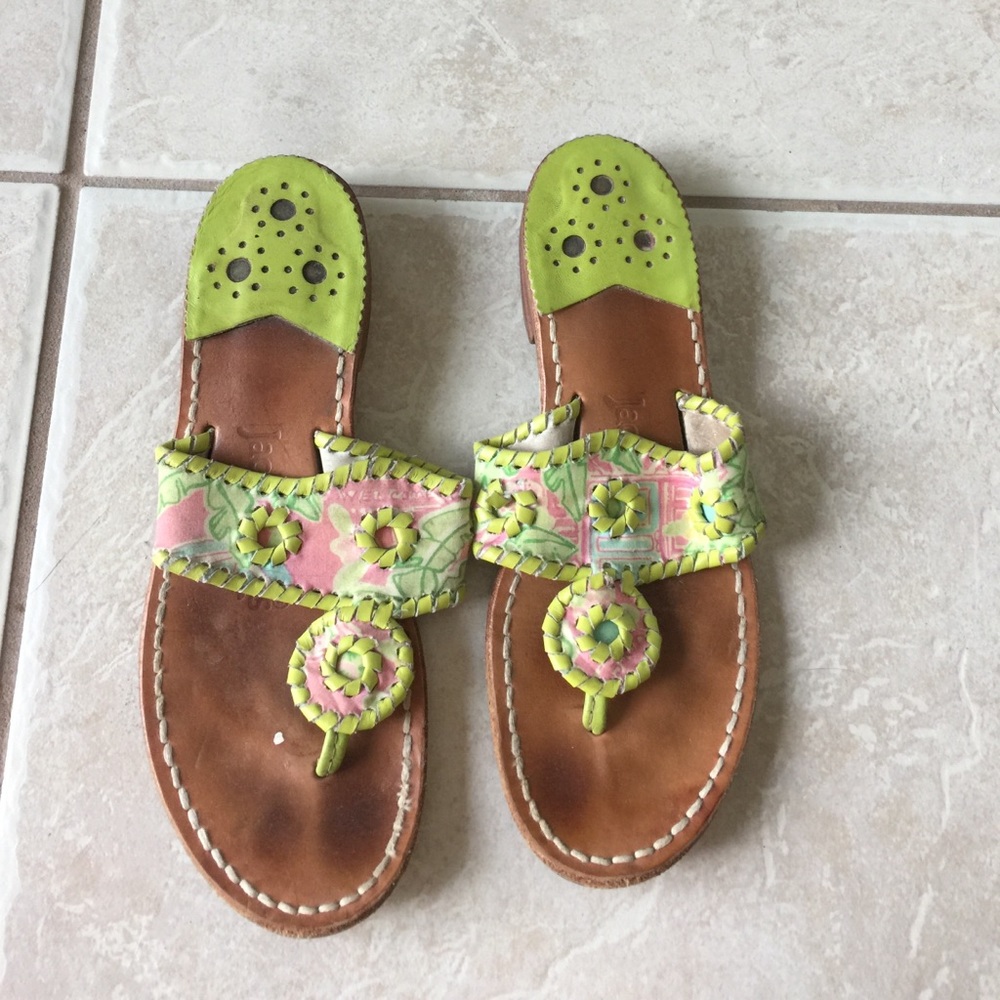 Limited edition Lilly Pulitzer Jack Rogers