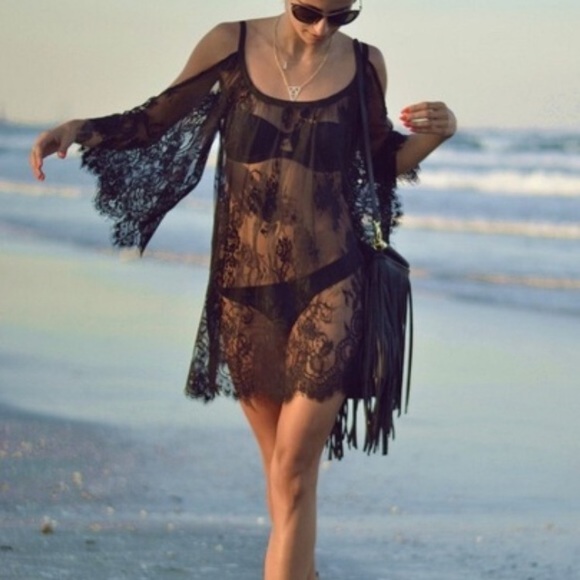 Other - *LAST CHANCE* 1 LEFT All lace beach cover up