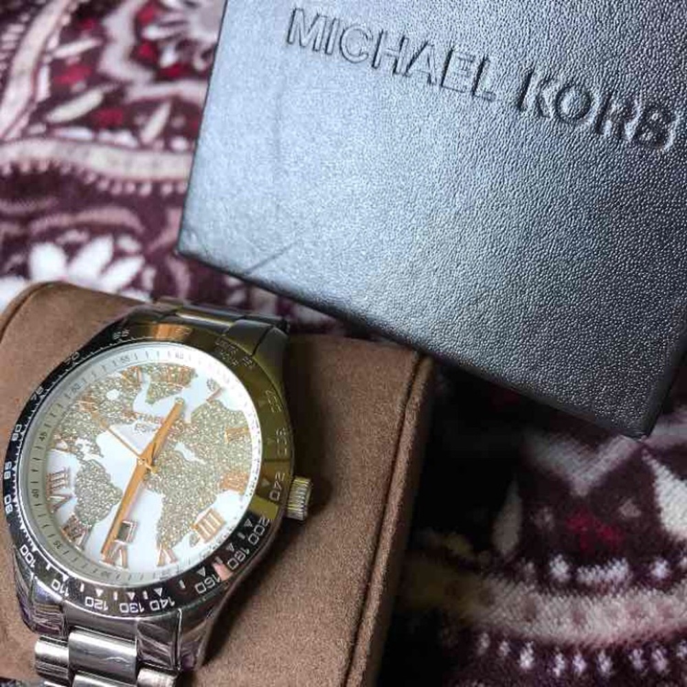 Michael Kors Layton Crystal Pave Watch