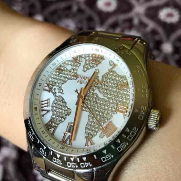 Michael Kors Layton Crystal Pave Watch - Picture 3 of 4