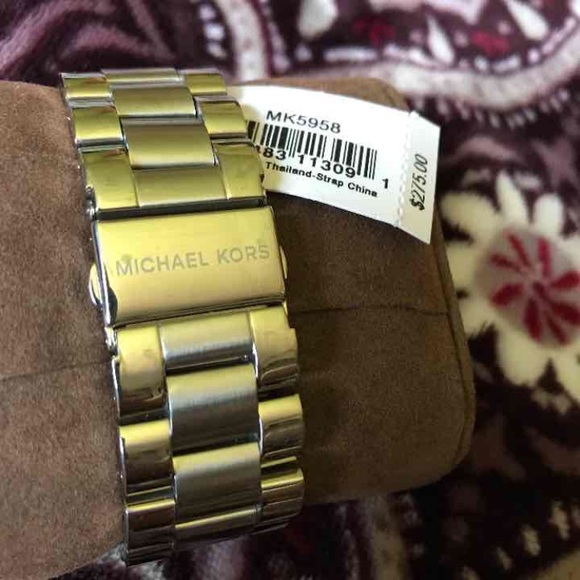 Michael Kors Layton Crystal Pave Watch - Picture 4 of 4