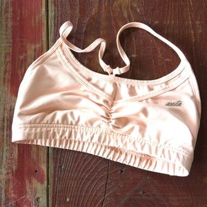 Peach Avia sports bra size Small