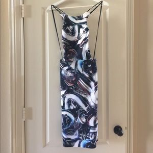 Bec and bridge bodycon dress- with open back