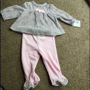 BUNDLE TO SAVE! Little Me Cheetah Outfit