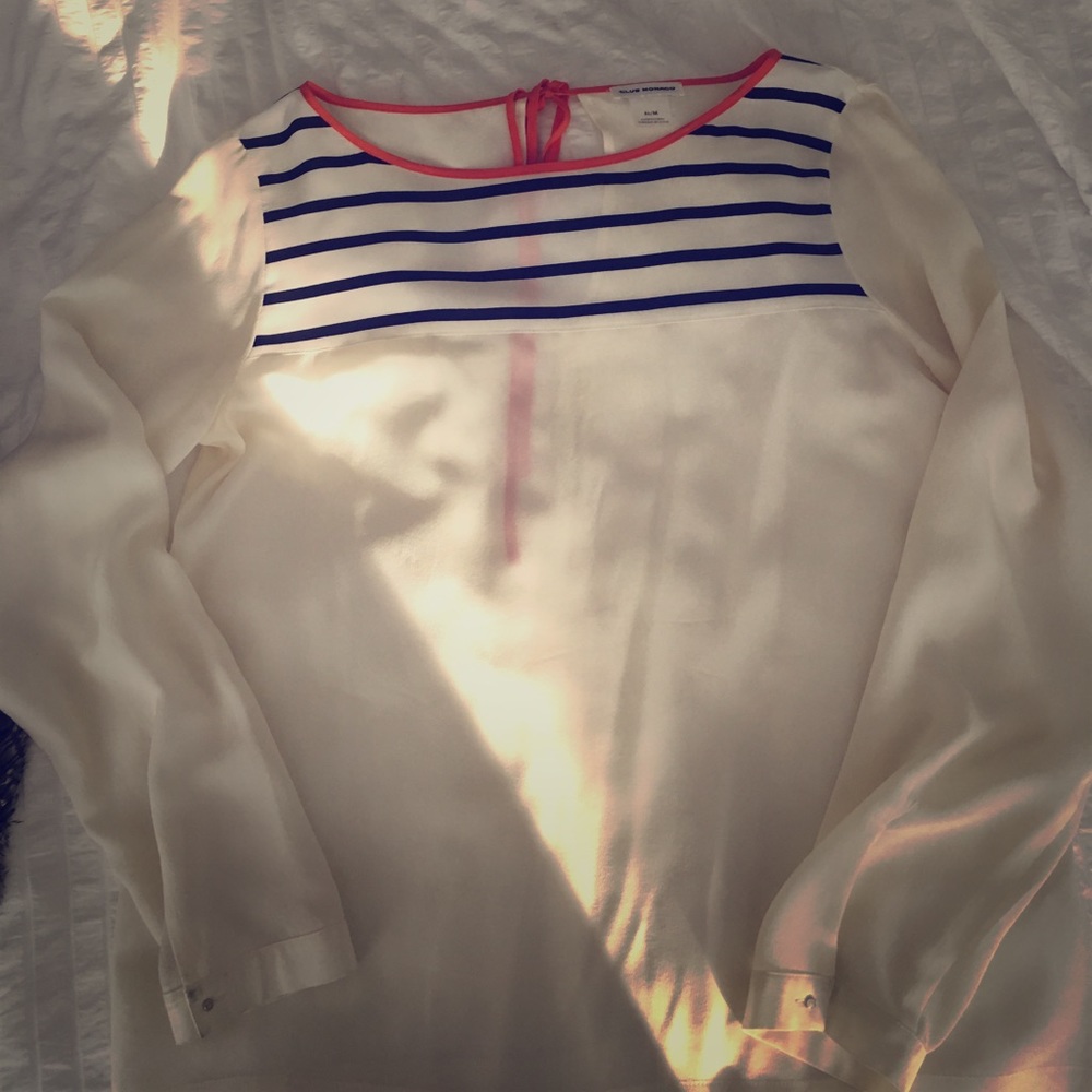 Club Monaco silk top