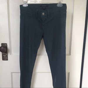 Flying Monkey Dark Teal Skinny Jeans, Size 26