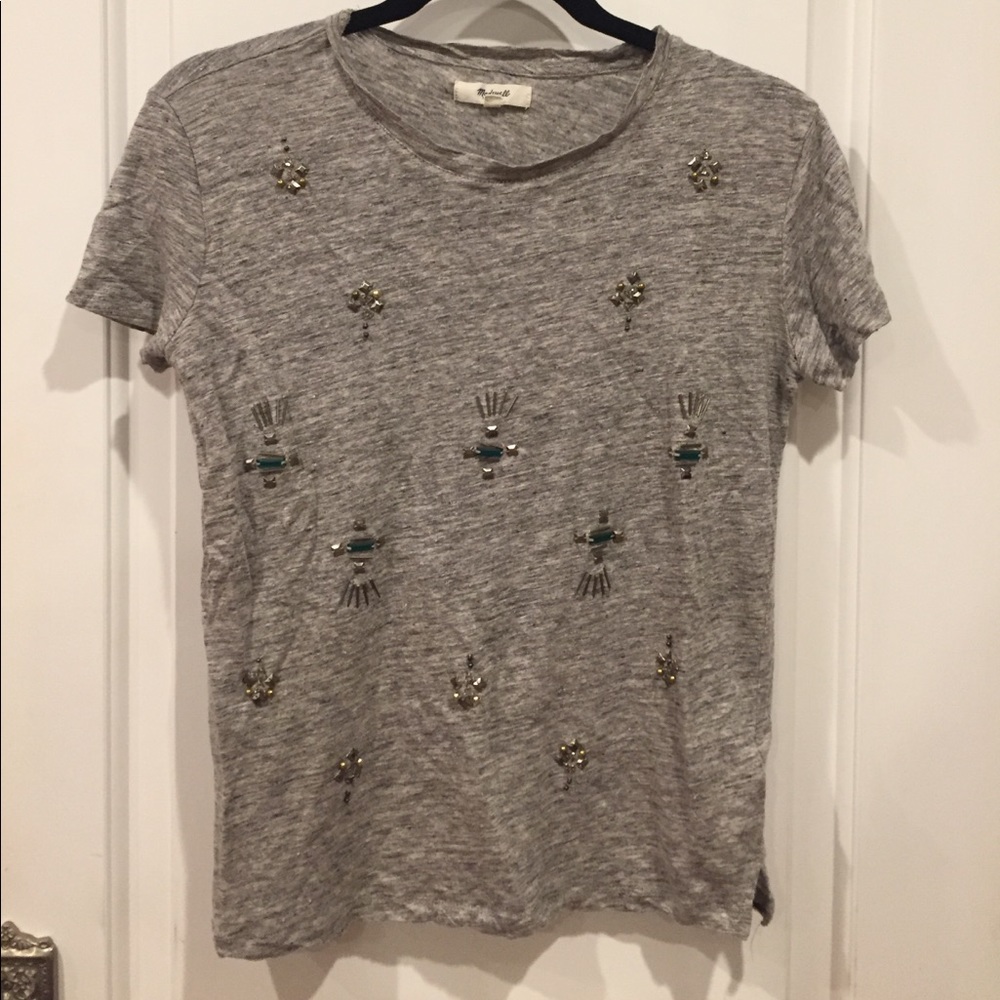 Rhinestoned tee