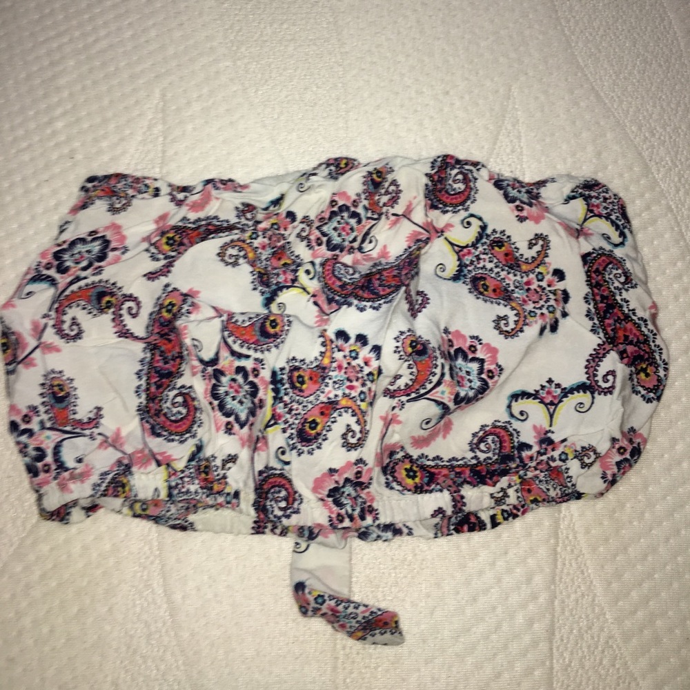 Bandue styled crop top