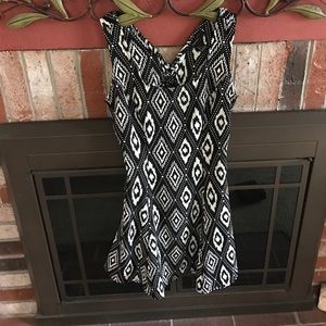 Black and White Dress