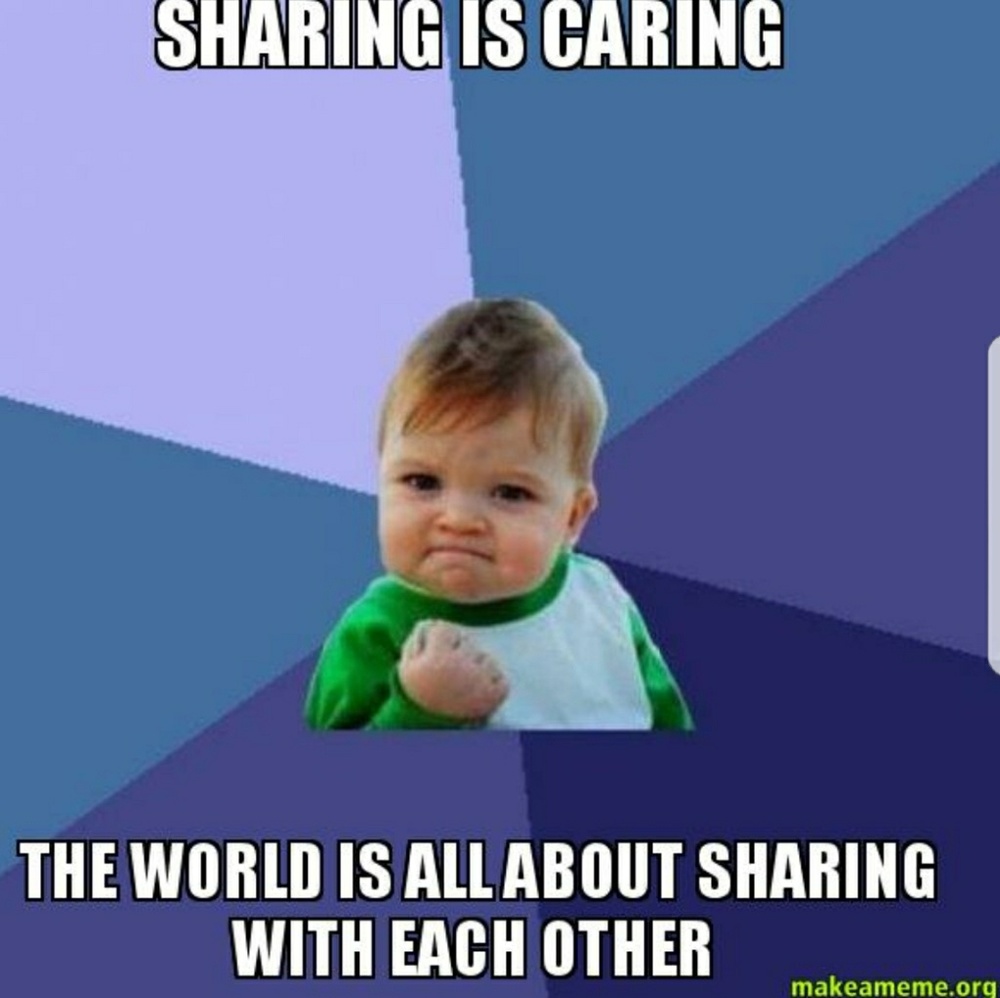 Share mine and I'll SHARE yours!