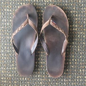 Brown Rainbow Sandals