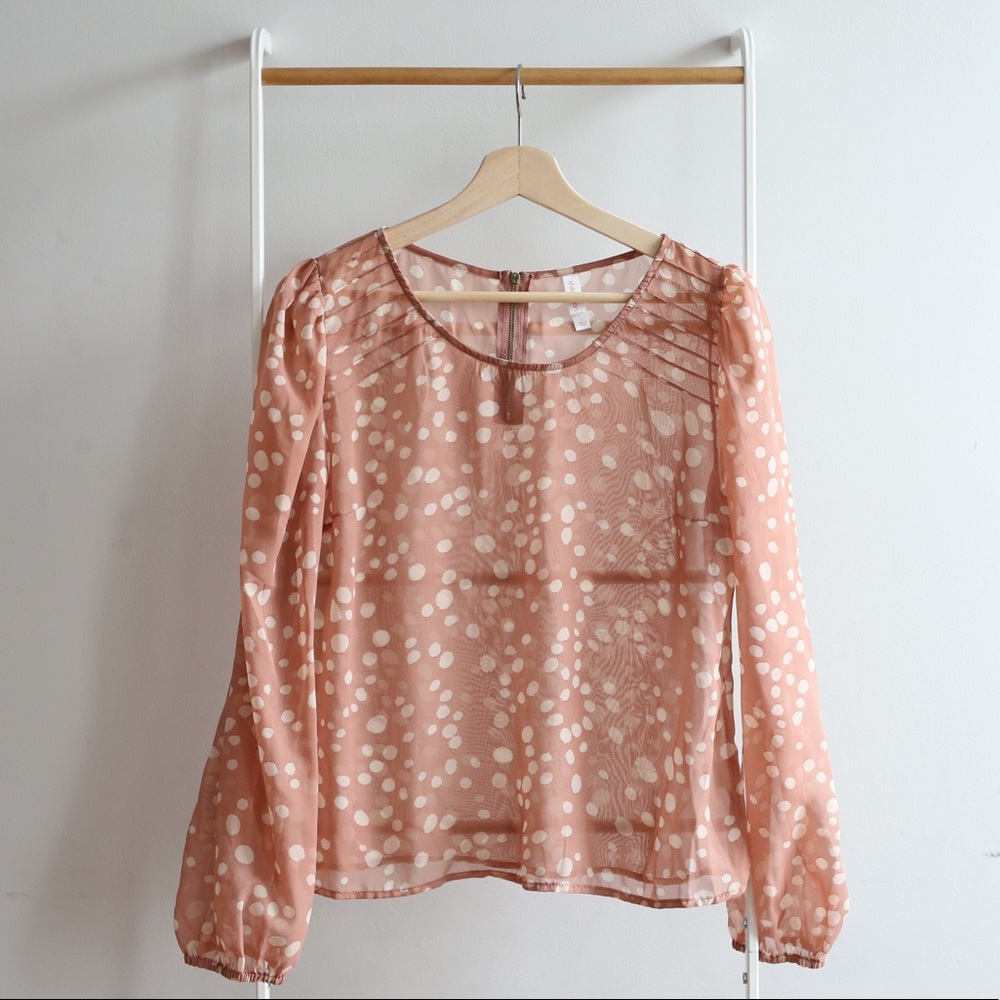 Polka Dot Blouse