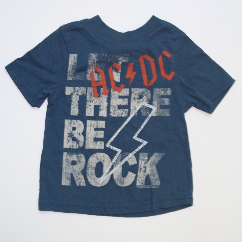 AC/DC Navy T shirt
