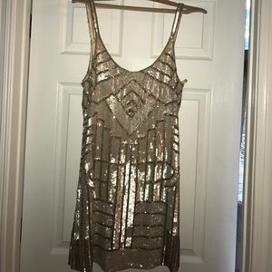 Parker Beaded Cocktail Dress