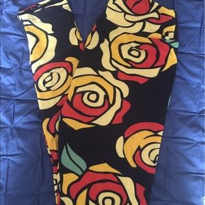 EUC One Size LulaRoe Leggings