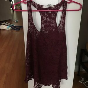 Racerback Maroon Cami