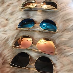 Women's retro cateye sunglasses