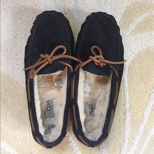 Ugg Slippers, Navy, Size 8