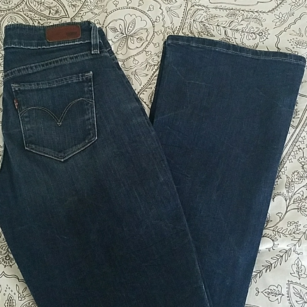 Levi's skinny bootcut jeans