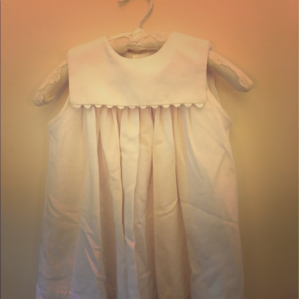 Chabre white baby dress