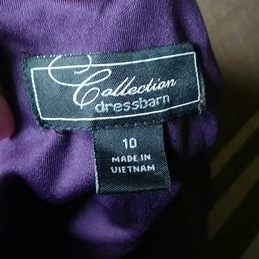 Purple party dress - Picture 3 of 3