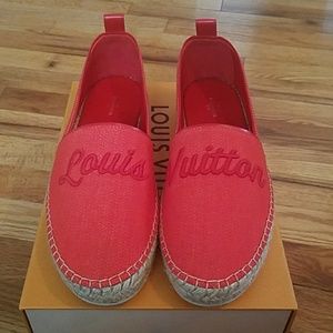 AUTHENTIC Louis Vuitton Waterfall Espadrilles