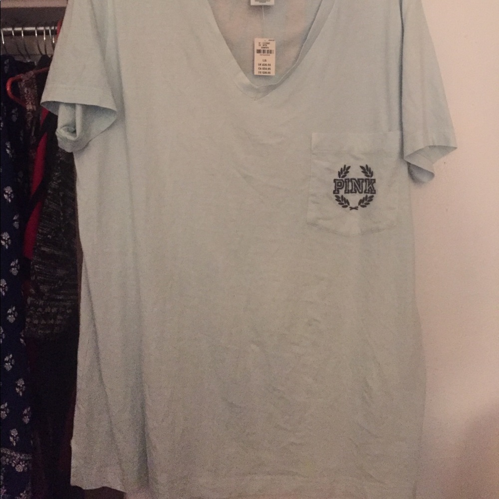Light blue PINK shirt
