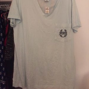 Light blue PINK shirt