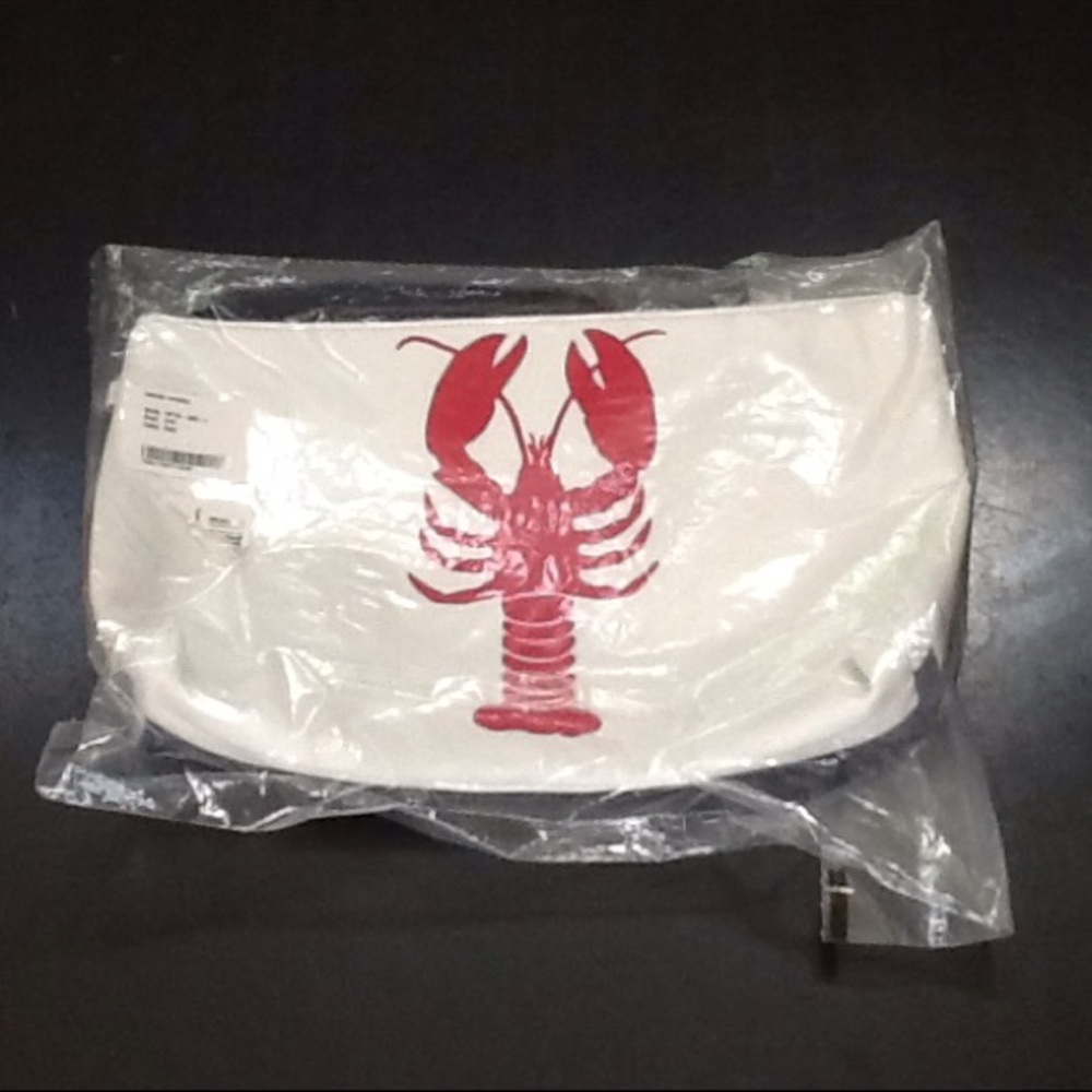 Donna Dixon lobster wristlet NWT