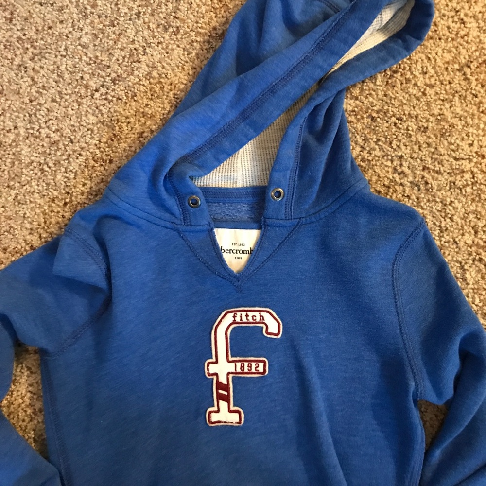 a hoodie