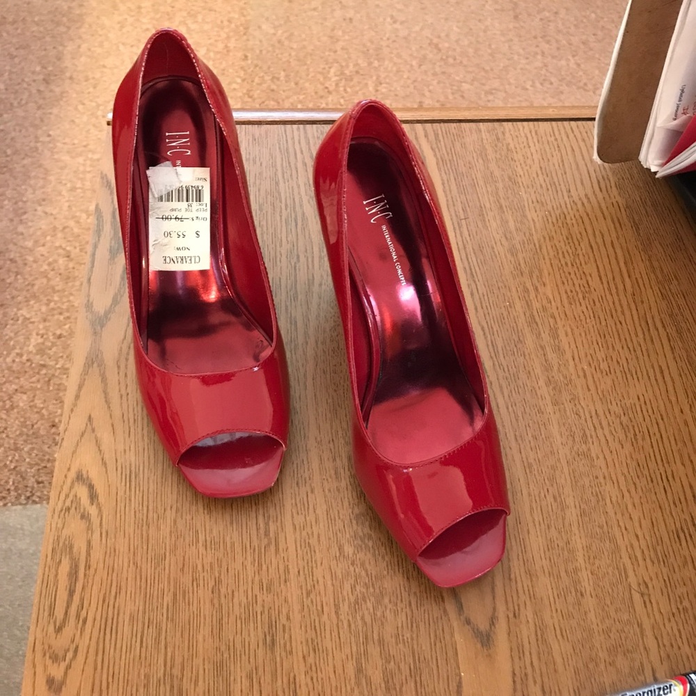 4" Patton leather heels