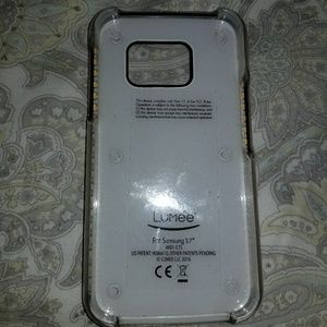 Gently used galaxy s7 lumee case